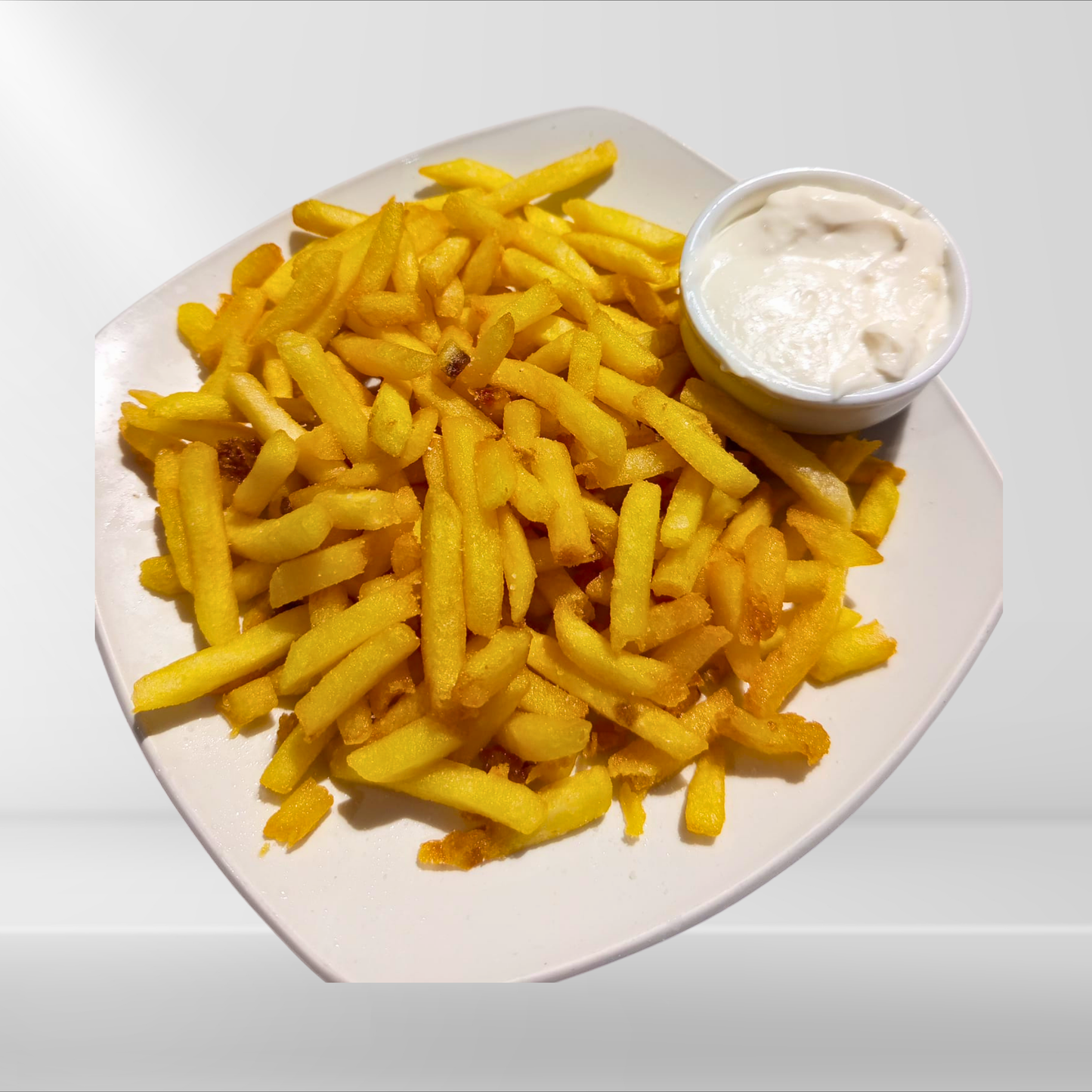 PATATAS FRITAS CON VEGANESA